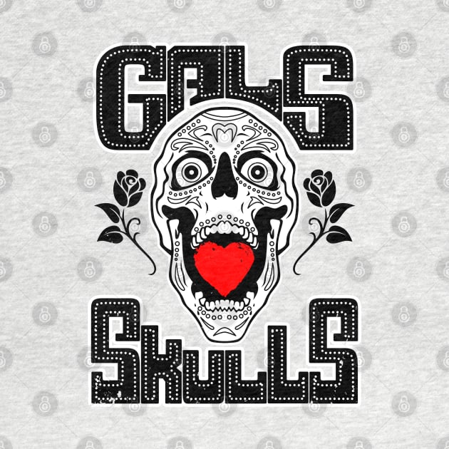 Sugar Skulls Tattoo Art for Women Girls Women Feminist Skull Meme by BoggsNicolas